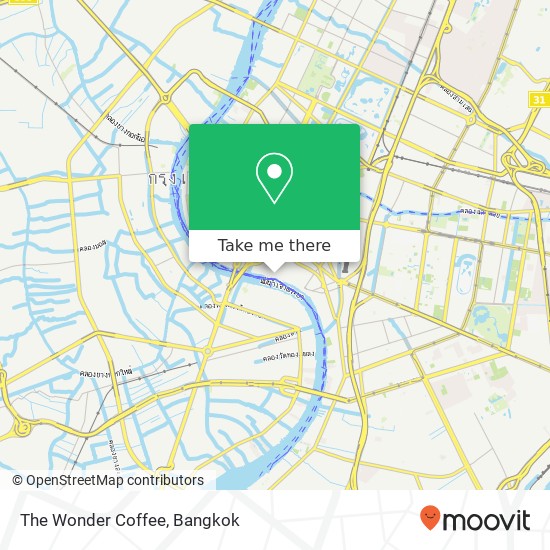 The Wonder Coffee map