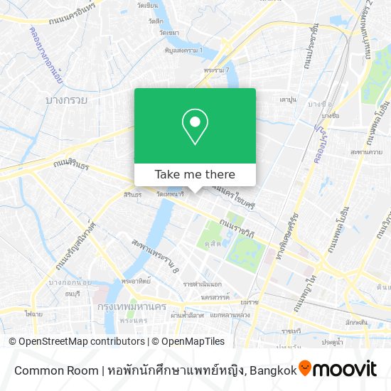 Common Room | หอพักนักศึกษาแพทย์หญิง map