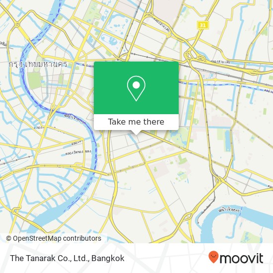 The Tanarak Co., Ltd. map