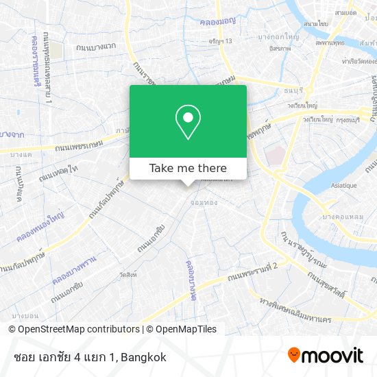 ซอย เอกชัย 4 แยก 1 map
