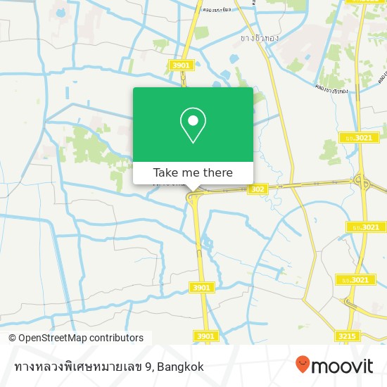 ทางหลวงพิเศษหมายเลข 9 map