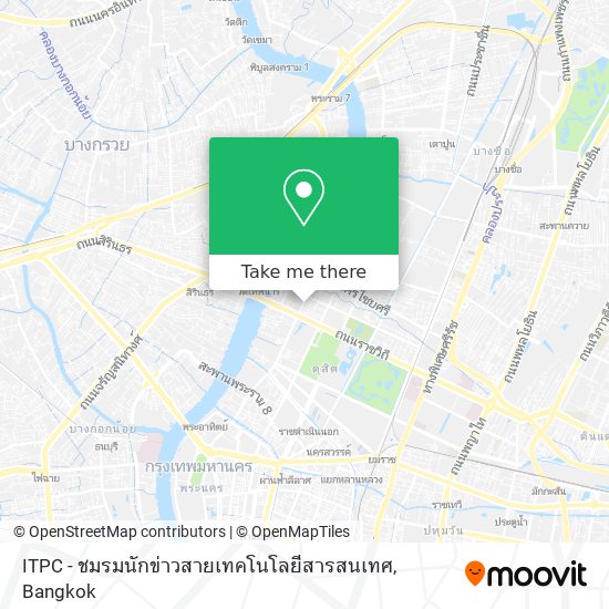 ITPC - ชมรมนักข่าวสายเทคโนโลยีสารสนเทศ map