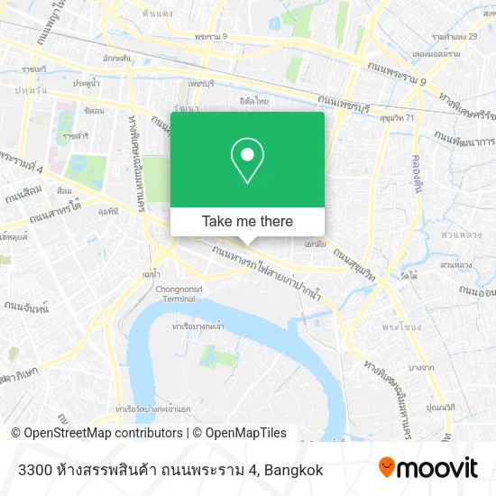 3300 ห้างสรรพสินค้า ถนนพระราม 4 map