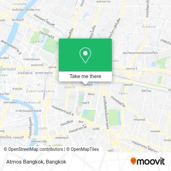 Atmos Bangkok map