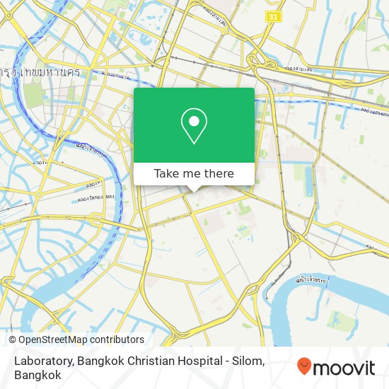 Laboratory, Bangkok Christian Hospital - Silom map