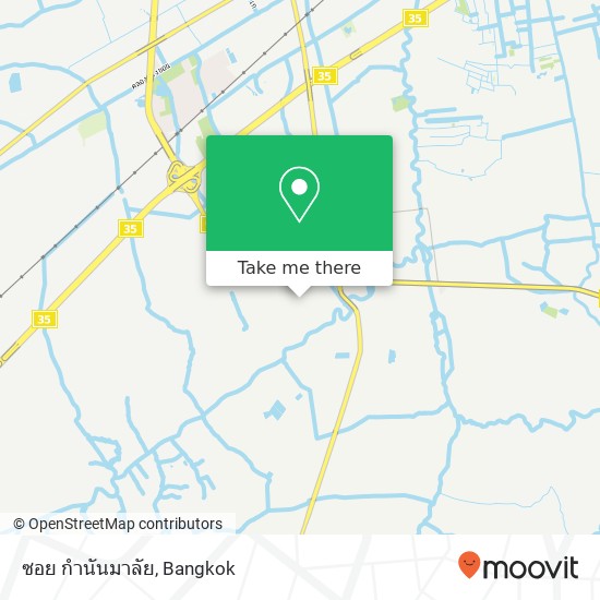 ซอย กำนันมาลัย map