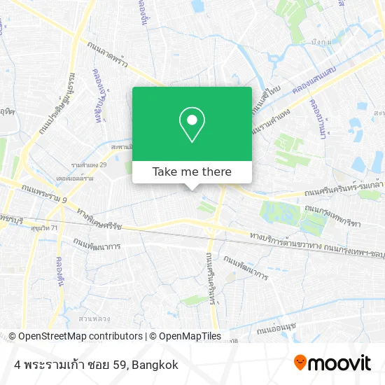 4 พระรามเก้า ซอย 59 map