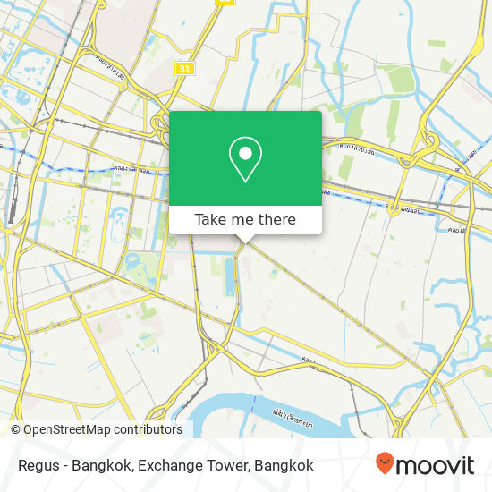 Regus - Bangkok, Exchange Tower map