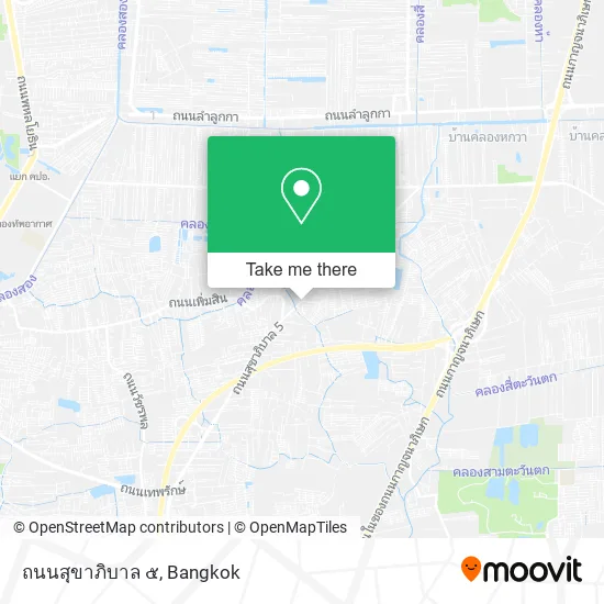 ถนนสุขาภิบาล ๕ map