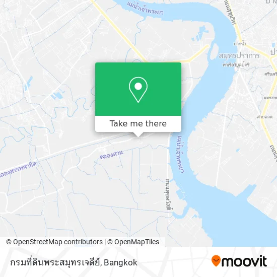 กรมที่ดินพระสมุทรเจดีย์ map