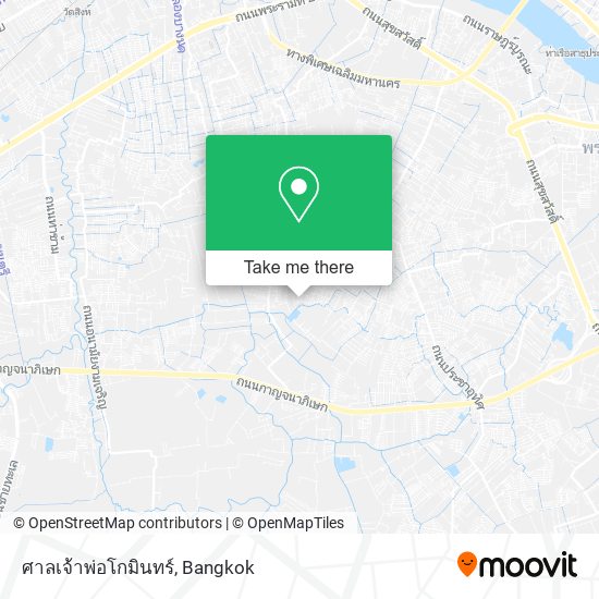 ศาลเจ้าพ่อโกมินทร์ map