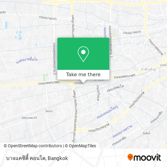 บางแคซิตี้ คอนโด map