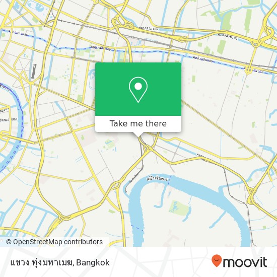 แขวง ทุ่งมหาเมฆ map