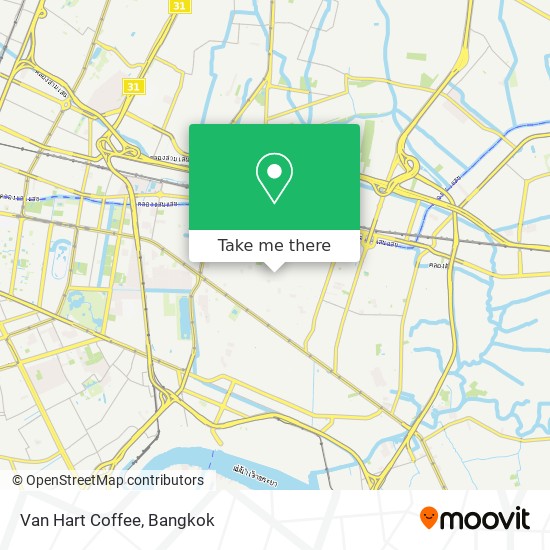 Van Hart Coffee map