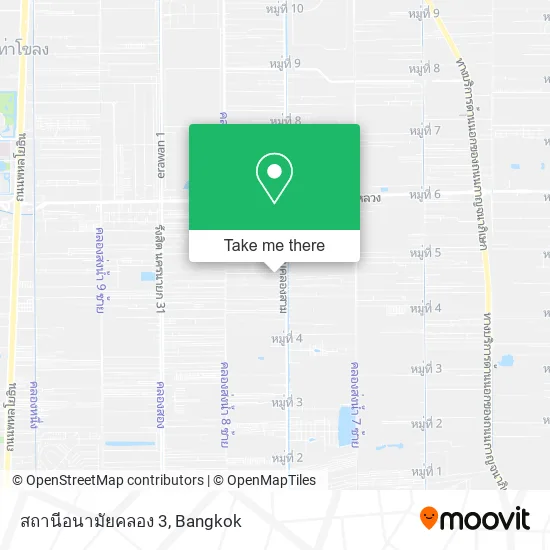 สถานีอนามัยคลอง 3 map