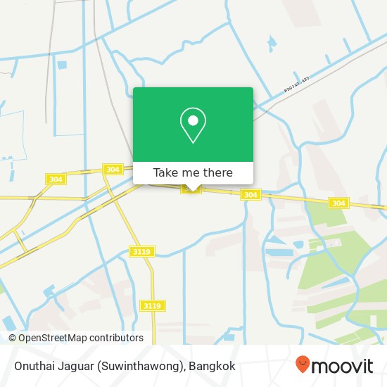 Onuthai Jaguar (Suwinthawong) map