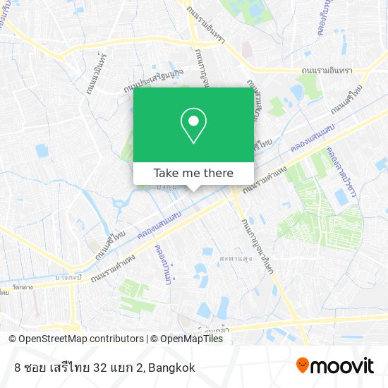 8 ซอย เสรีไทย 32 แยก 2 map