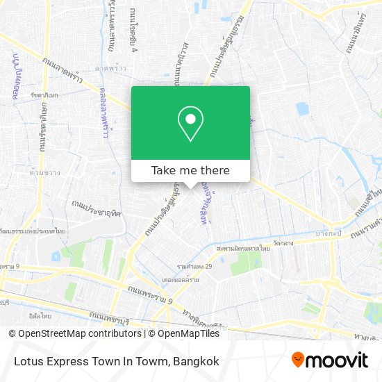 Lotus Express Town In Towm map