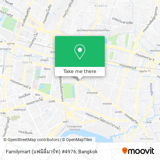Familymart (แฟมิลี่มาร์ท) #4976 map