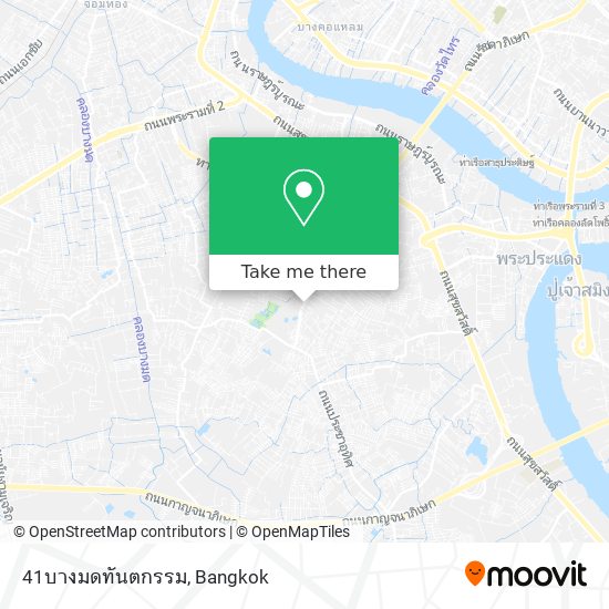 41บางมดทันตกรรม map