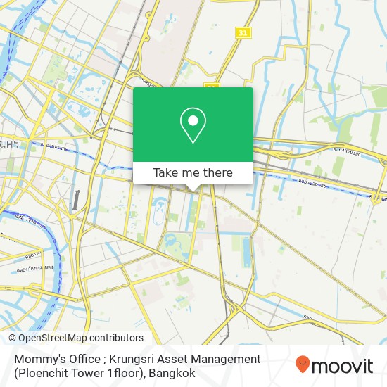 Mommy's Office ; Krungsri Asset Management (Ploenchit Tower 1floor) map