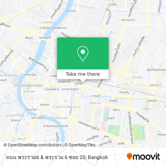 ถนน พระราม6 & พระราม 6 ซอย 20 map