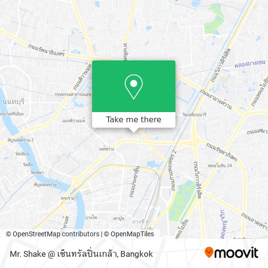 Mr. Shake @ เซ็นทรัลปิ่นเกล้า map