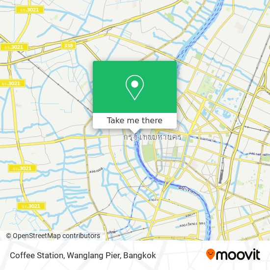Coffee Station, Wanglang Pier map
