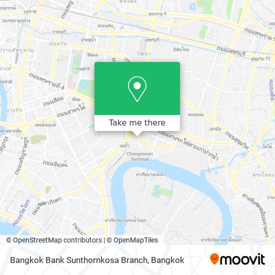 Bangkok Bank Sunthornkosa Branch map