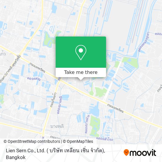 Lien Sern Co., Ltd. ( บริษัท เหลียน เซิ่น จำกัด) map