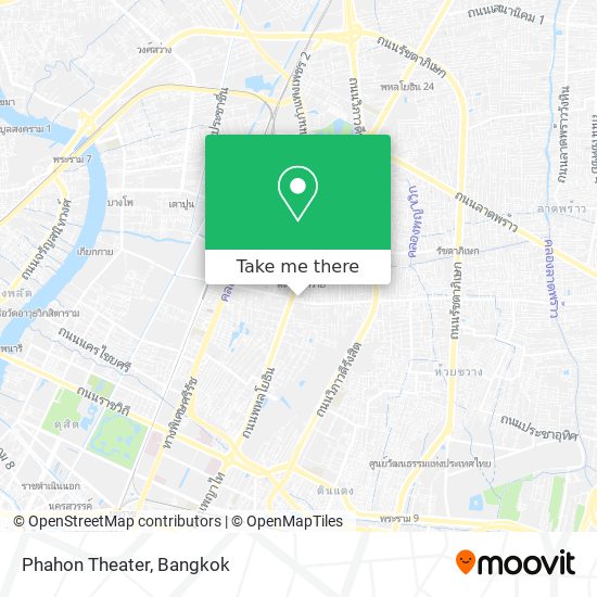 Phahon Theater map