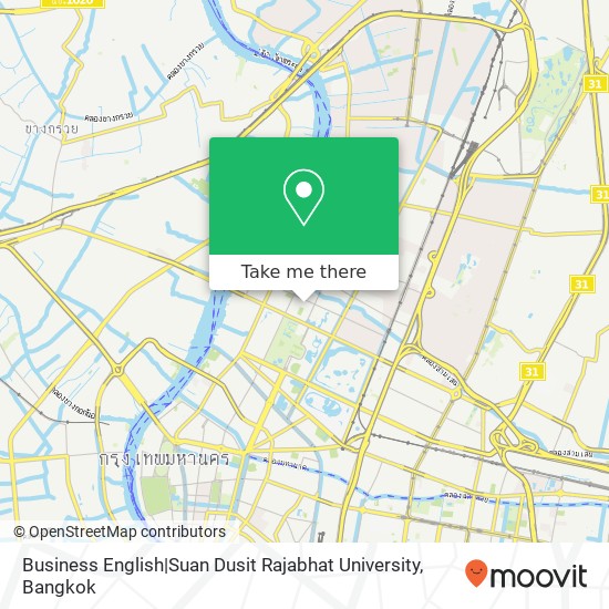 Business English|Suan Dusit Rajabhat University map