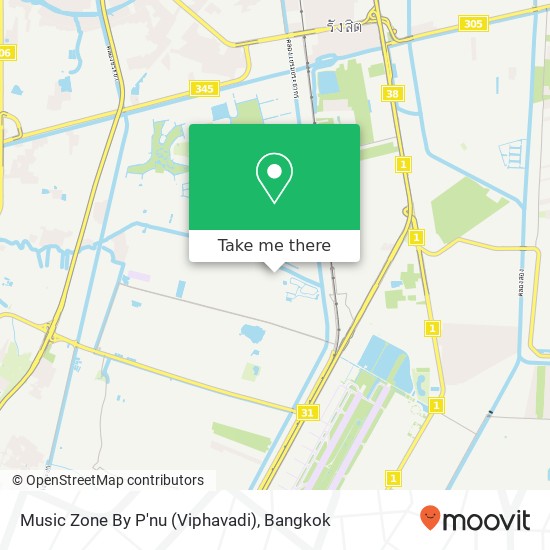 Music Zone By P'nu (Viphavadi) map