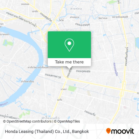 Honda Leasing (Thailand) Co., Ltd. map