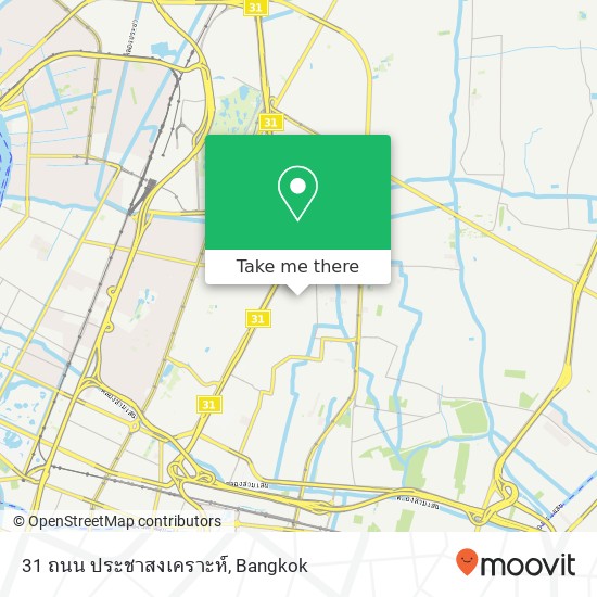 31 ถนน ประชาสงเคราะห์ map