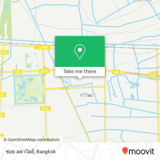 ซอย ลดาวัลย์ map