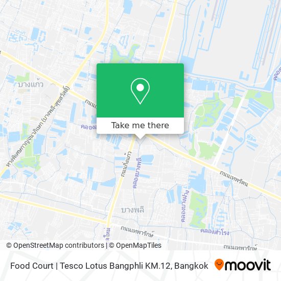 Food Court | Tesco Lotus Bangphli KM.12 map
