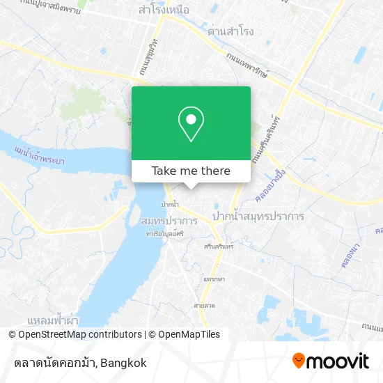 ตลาดนัดคอกม้า map