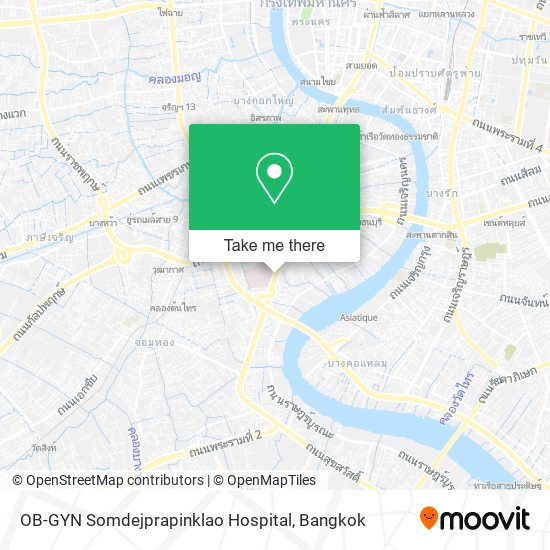 OB-GYN Somdejprapinklao Hospital map