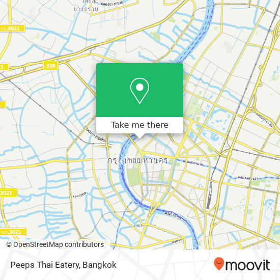 Peeps Thai Eatery map