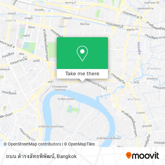 ถนน ดำรงลัทธพิพัฒน์ map