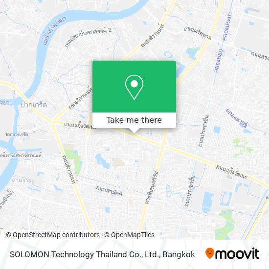 SOLOMON Technology Thailand Co., Ltd. map