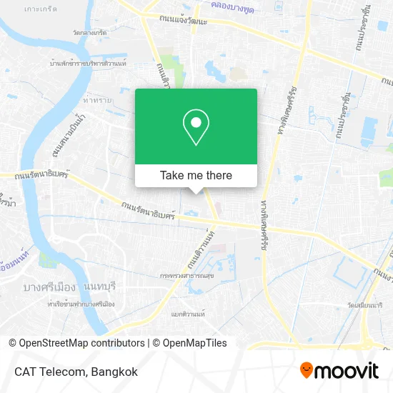 CAT Telecom map