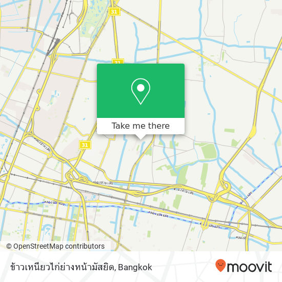 ข้าวเหนียวไก่ย่างหน้ามัสยิด map