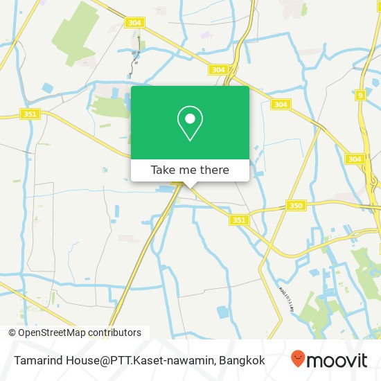 Tamarind House@PTT.Kaset-nawamin map