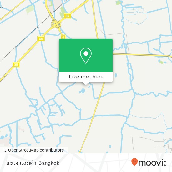 แขวง แสมดำ map