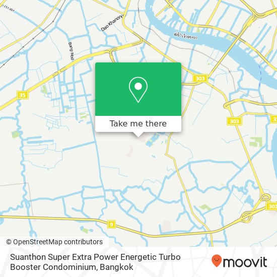 Suanthon Super Extra Power Energetic Turbo Booster Condominium map
