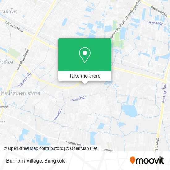 Burirom Village map