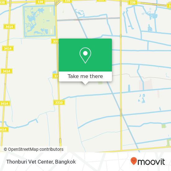 Thonburi Vet Center map