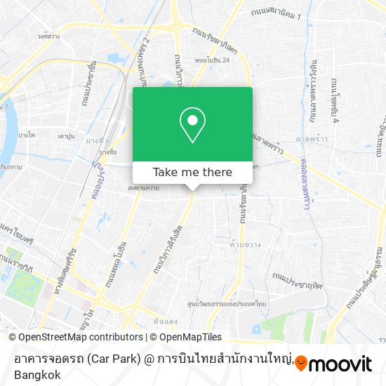 อาคารจอดรถ (Car Park) @ การบินไทยสำนักงานใหญ่ map